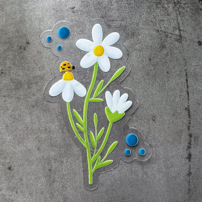 Flower stickers, college stickers, MacBook stickers, nature stickers, calendar stickers, plants stickers, sticker for mom, waterproof stickers