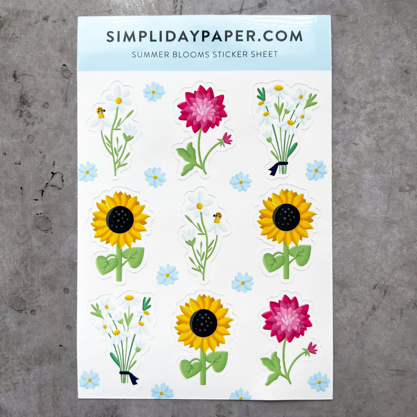 Flower stickers, college stickers, MacBook stickers, nature stickers, calendar stickers, plants stickers, sticker for mom, waterproof stickers