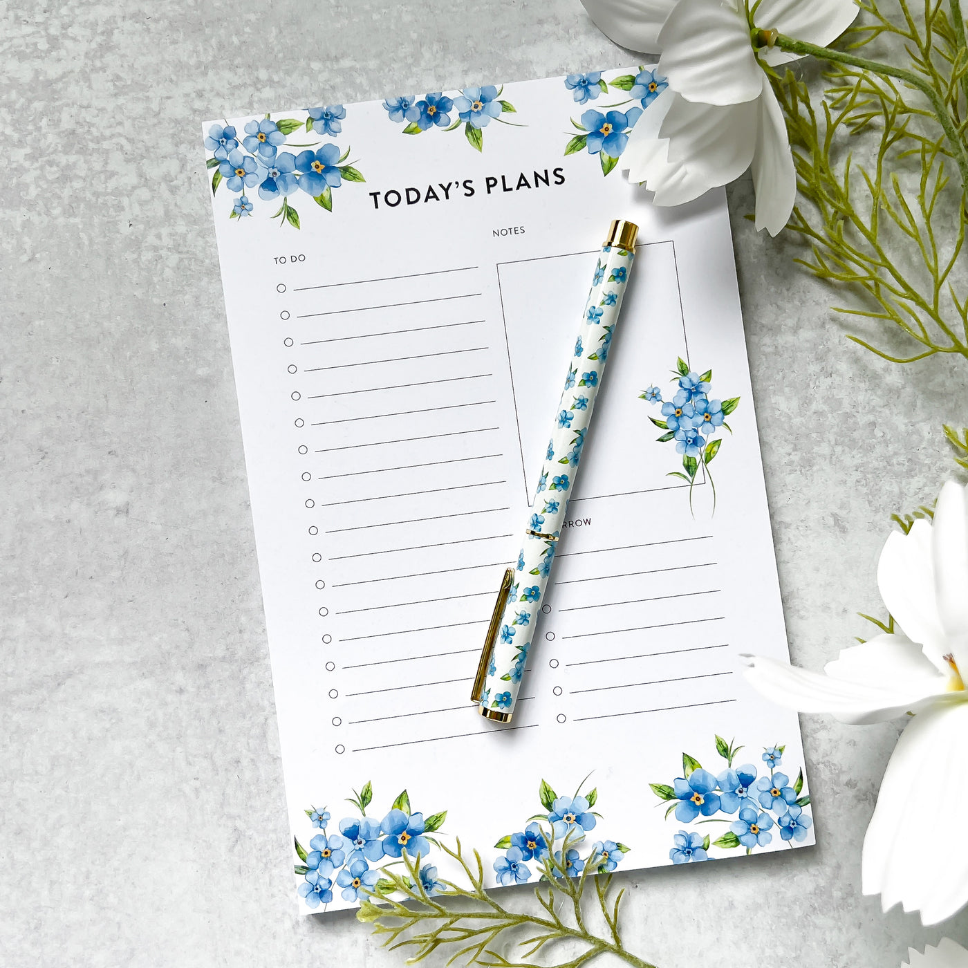 Desk pad, memo pads, todo, grocery list, note pad, shopping list, end of year gift, notepads for teacher, cute notepads, planner notepad