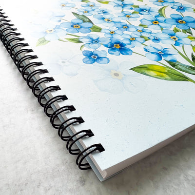 Flower notebook, planner notebook, recipe notebook, travellers notebook, notebook favors, elegant notebook, school notebook, travel notebook