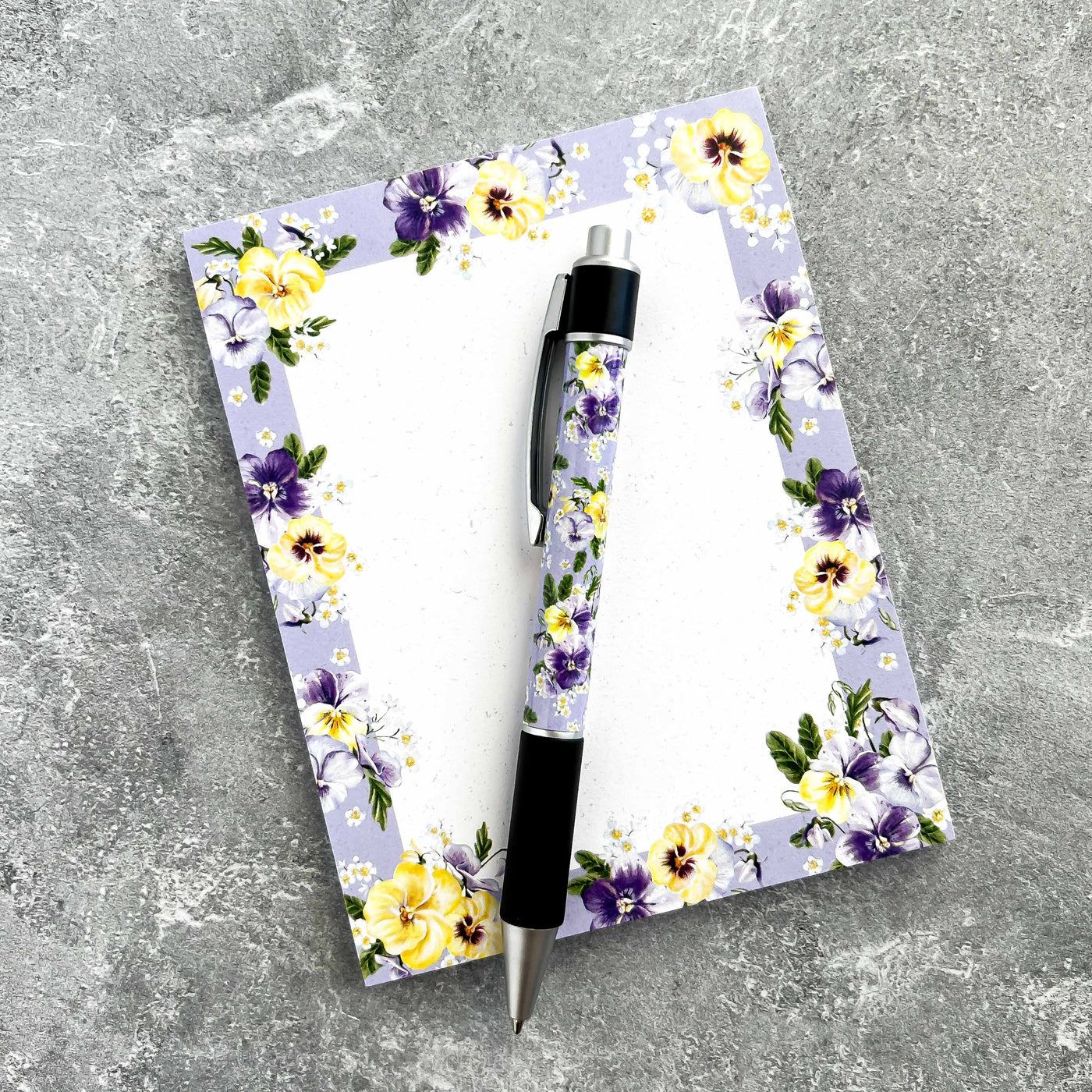 Pansy Posies Ballpoint Pen