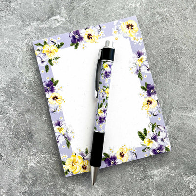 Pansy Posies Ballpoint Pen