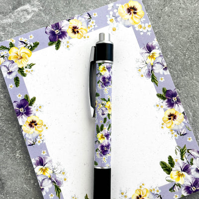Pansy Posies Ballpoint Pen