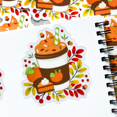 Fall stickers, autumn stickers, college stickers, MacBook stickers, nature stickers, calendar stickers, plants stickers, sticker for mom, waterproof stickers