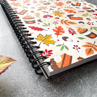 Flower notebook, planner notebook, recipe notebook, travelers notebook, notebook favors, elegant notebook, school notebook, travel notebook