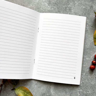 Autumn notebook, Fall notebook, planner notebook, recipe notebook, travelers notebook, notebook favors, elegant notebook, school notebook, travel notebook