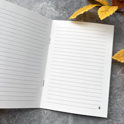 Autumn notebook, Fall notebook, planner notebook, recipe notebook, travelers notebook, notebook favors, elegant notebook, school notebook, travel notebook