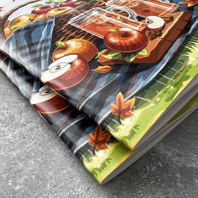 Autumn notebook, Fall notebook, planner notebook, recipe notebook, travelers notebook, notebook favors, elegant notebook, school notebook, travel notebook