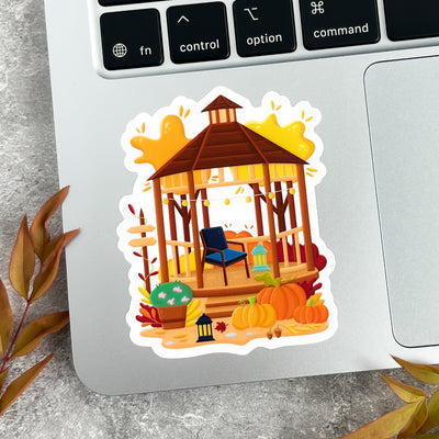 Autumn Gazebo Sticker