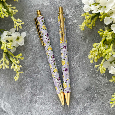 Pansy Posies Click Pen