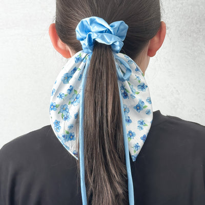 Forget-Me-Not Scrunchie
