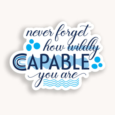 Quote stickers, college stickers, MacBook stickers, nature stickers, calendar stickers, plants stickers, sticker for mom, waterproof stickers