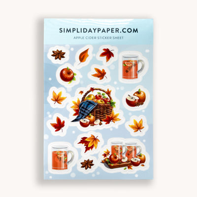 Autumn stickers, college stickers, MacBook stickers, nature stickers, calendar stickers, plants stickers, sticker for mom, waterproof stickers