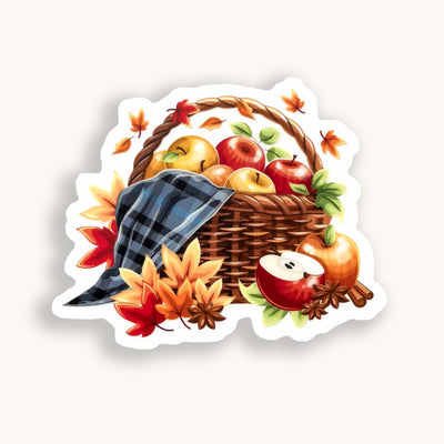 Fall stickers, autumn stickers, college stickers, MacBook stickers, nature stickers, calendar stickers, plants stickers, sticker for mom, waterproof stickers