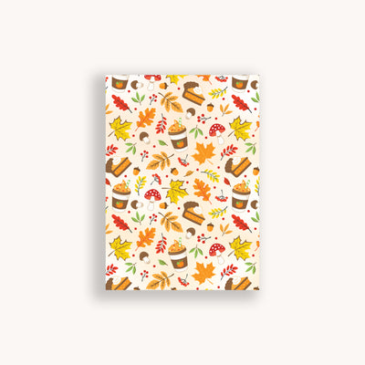 Autumn notebook, Fall notebook, planner notebook, recipe notebook, travelers notebook, notebook favors, elegant notebook, school notebook, travel notebook