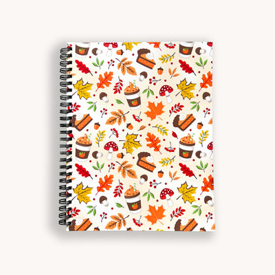 Flower notebook, planner notebook, recipe notebook, travelers notebook, notebook favors, elegant notebook, school notebook, travel notebook