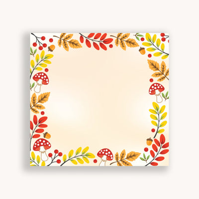Autumn sticky notes cute, custom sticky notes, cute sticky notes, to do list sticky notes, post it notes, to do list notepad