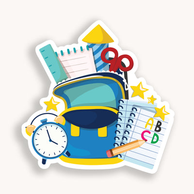School stickers, college stickers, MacBook stickers, nature stickers, calendar stickers, plants stickers, sticker for mom, waterproof stickers