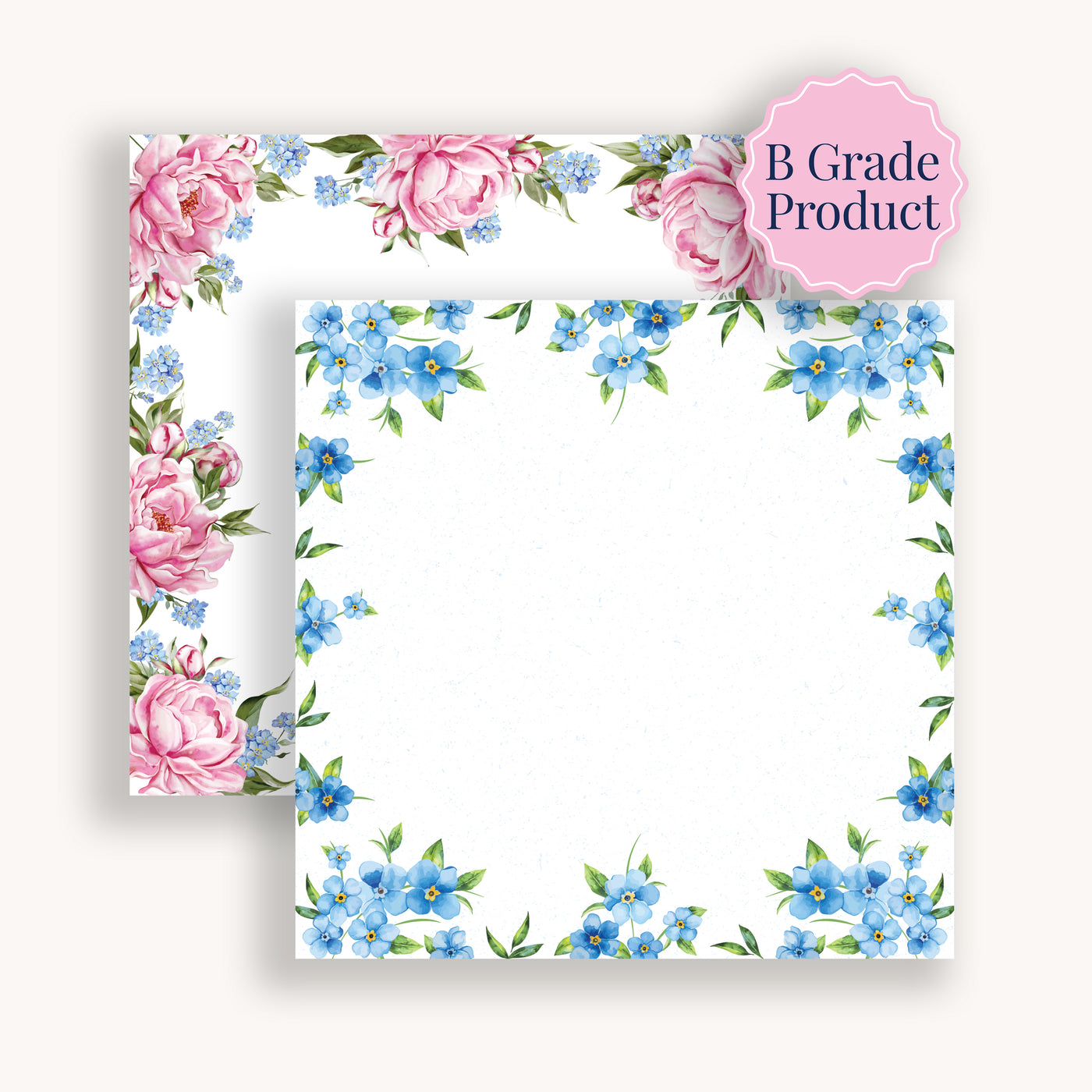 B Grade - Square Notepad