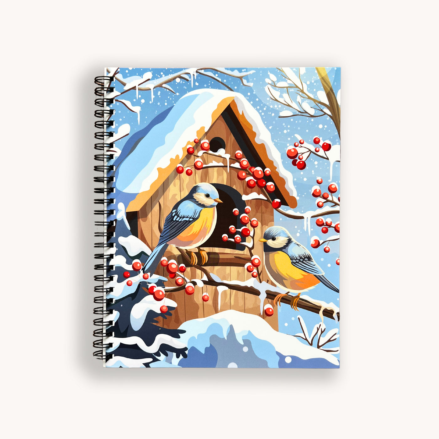 Birdhouse Spiral Lined Notebook
