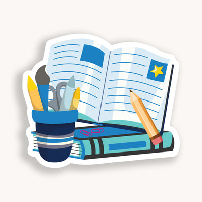 School stickers, college stickers, MacBook stickers, nature stickers, calendar stickers, plants stickers, sticker for mom, waterproof stickers