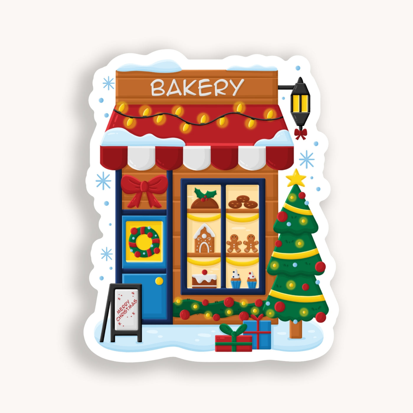 Christmas Bakery Sticker