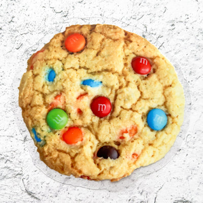 M&M cookie waterproof clear vinyl sticker by Simpliday Paper.