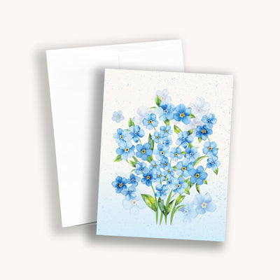 Handmade card, garden greeting card, custom greeting card, mom greeting card, notecard, cute greeting card, floral greeting card, cardstock card, card gift