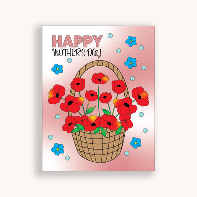 The 8.5x11 Mother's Day Coloring Book is a fun and lovely printable gift for mom. It's a unique way to celebrate your mom and a great way to show appreciation for all the things your mom does.