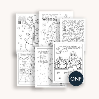 The 8.5x11 Mother's Day Coloring Book is a fun and lovely printable gift for mom. It's a unique way to celebrate your mom and a great way to show appreciation for all the things your mom does.