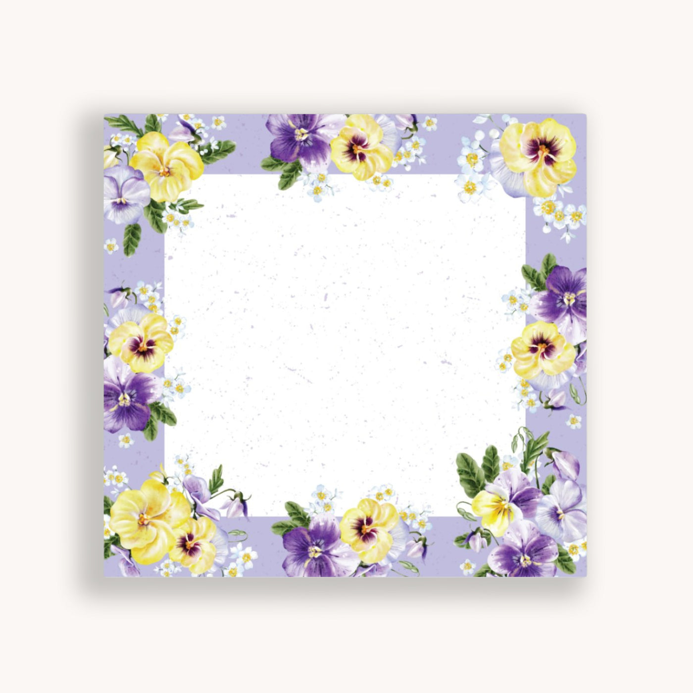 Pansy Posies Sticky Notes