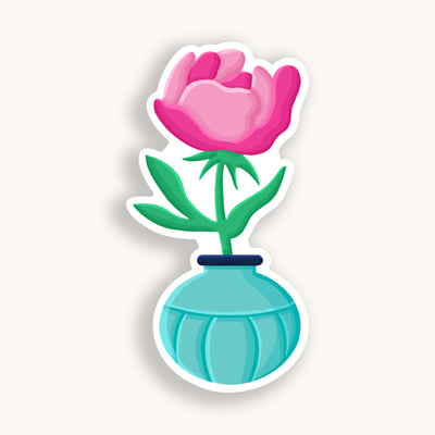 Flower stickers, college stickers, MacBook stickers, nature stickers, calendar stickers, plants stickers, sticker for mom, waterproof stickers