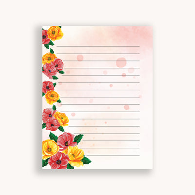 Desk pad, memo pads, todo, grocery list, note pad, shopping list, end of year gift, notepads for teacher, cute notepads