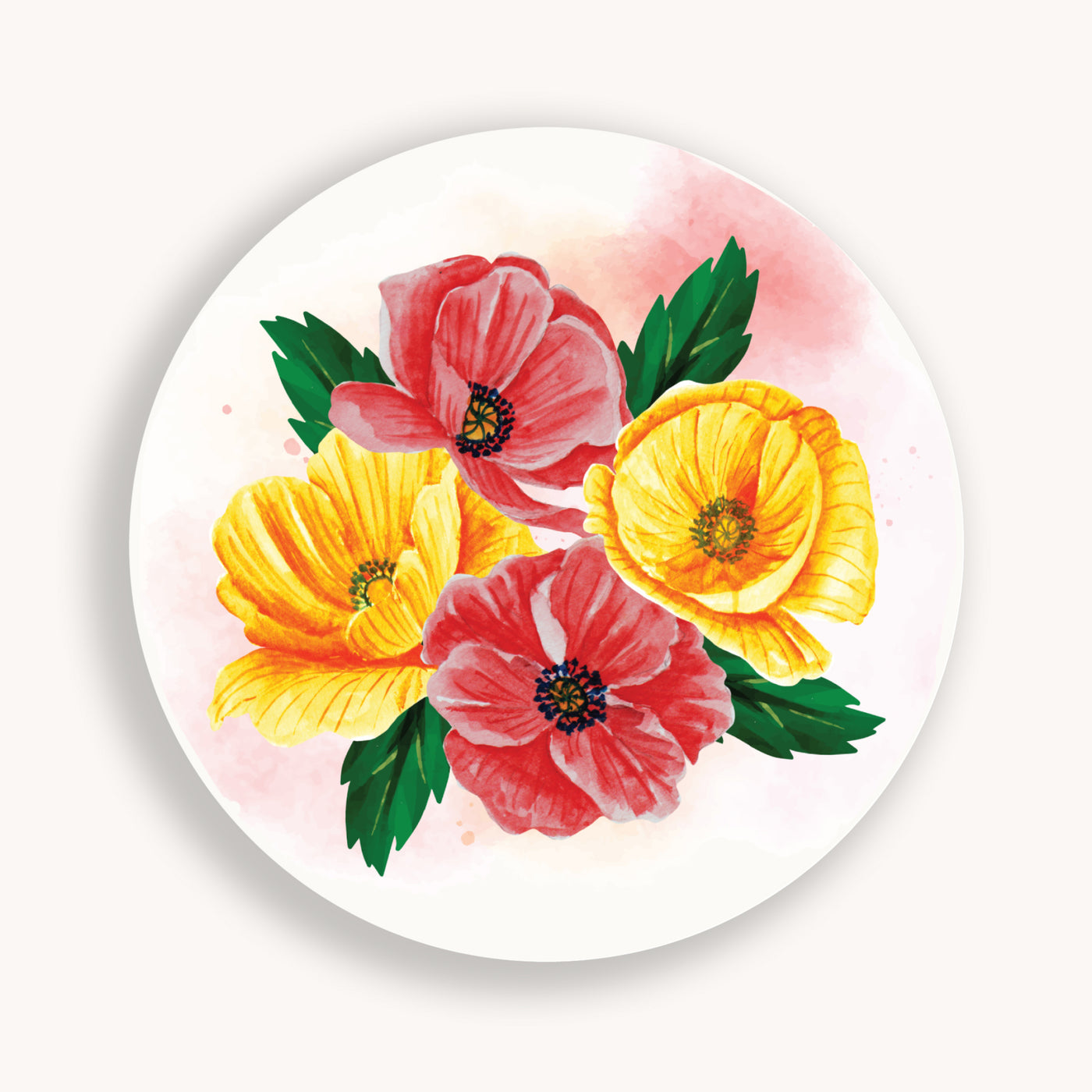 Flower stickers, college stickers, MacBook stickers, nature stickers, calendar stickers, plants stickers, sticker for mom, waterproof stickers
