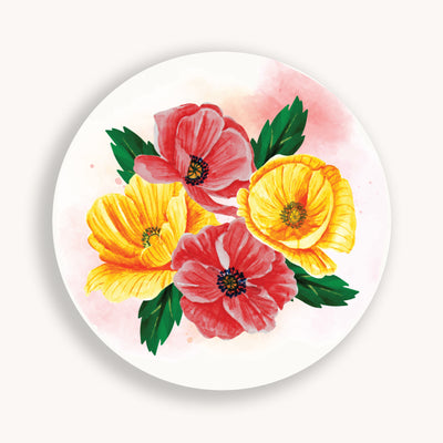 Flower stickers, college stickers, MacBook stickers, nature stickers, calendar stickers, plants stickers, sticker for mom, waterproof stickers