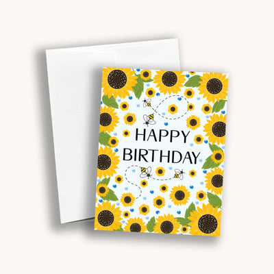 Handmade card, garden greeting card, custom greeting card, mom greeting card, notecard, cute greeting card, floral greeting card, cardstock card, card gift