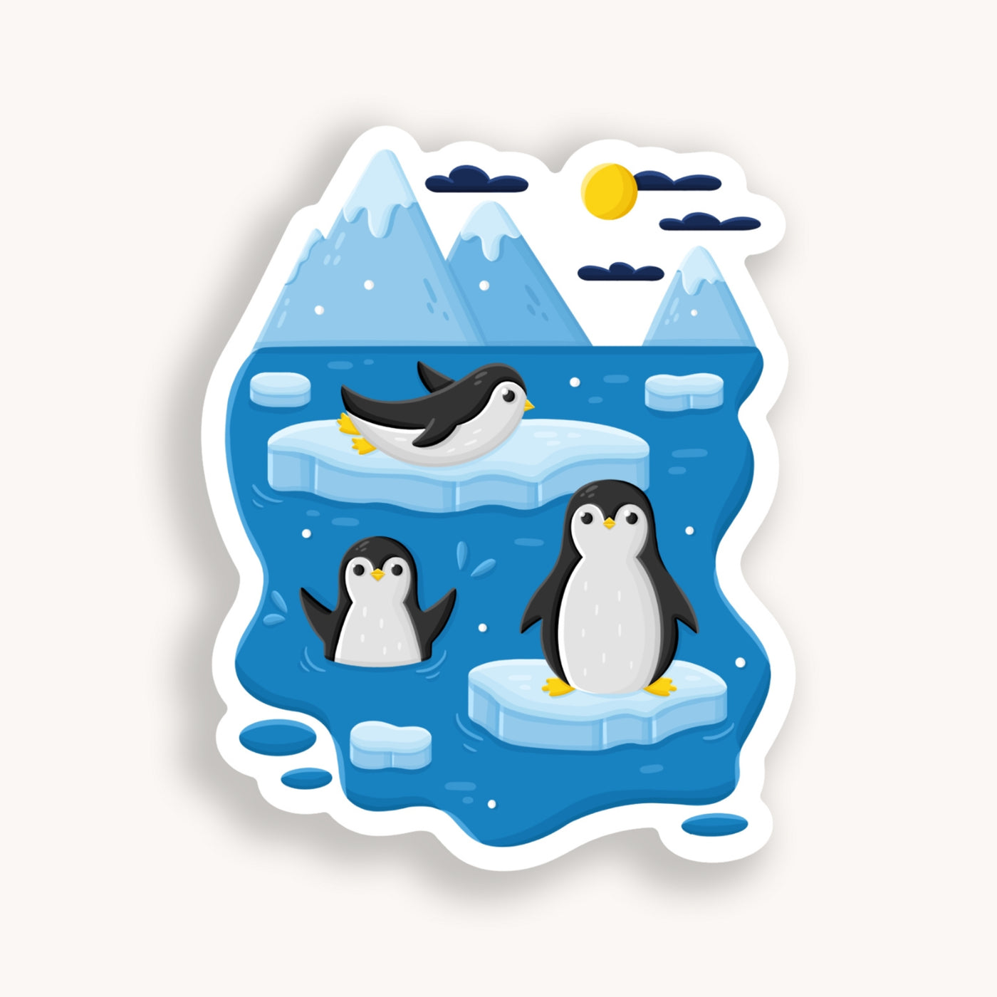 Penguins Sticker